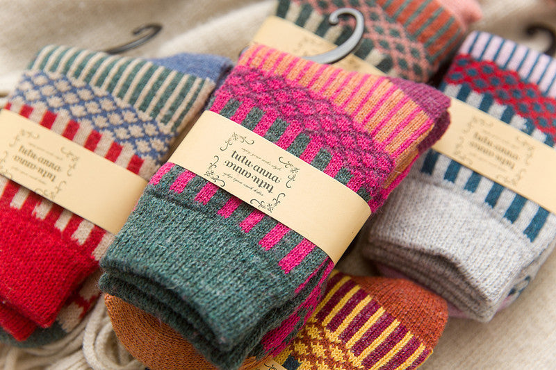 Alternate view: Women's rabbit wool socks