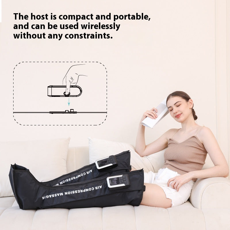 Alternate view: Air compression leg massager
