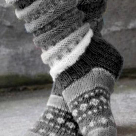 Women's gray socks