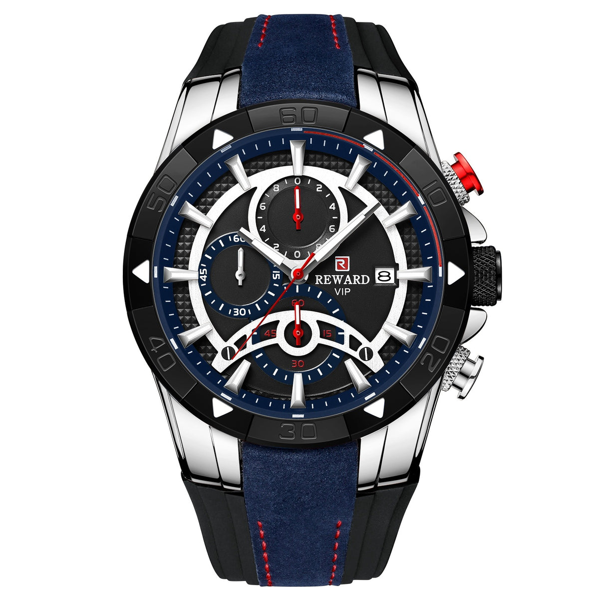 Alternate view: Men's calendar quartz watch