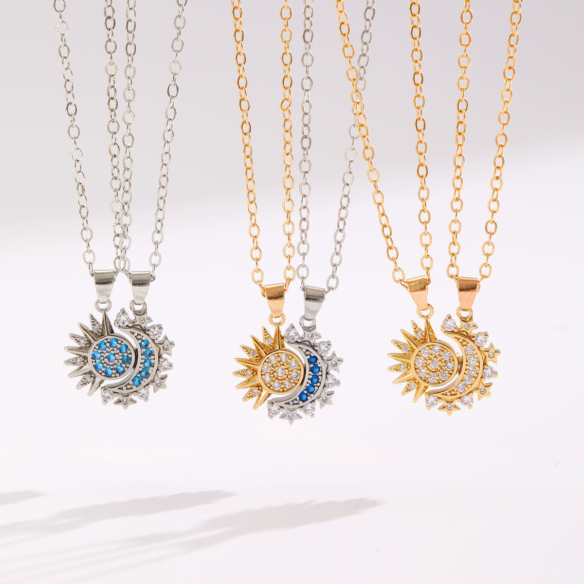Unisex sun & necklace