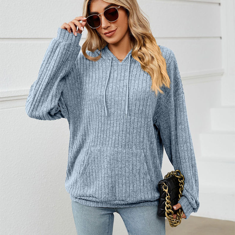 Alternate view: Women's hooded knit sweater
