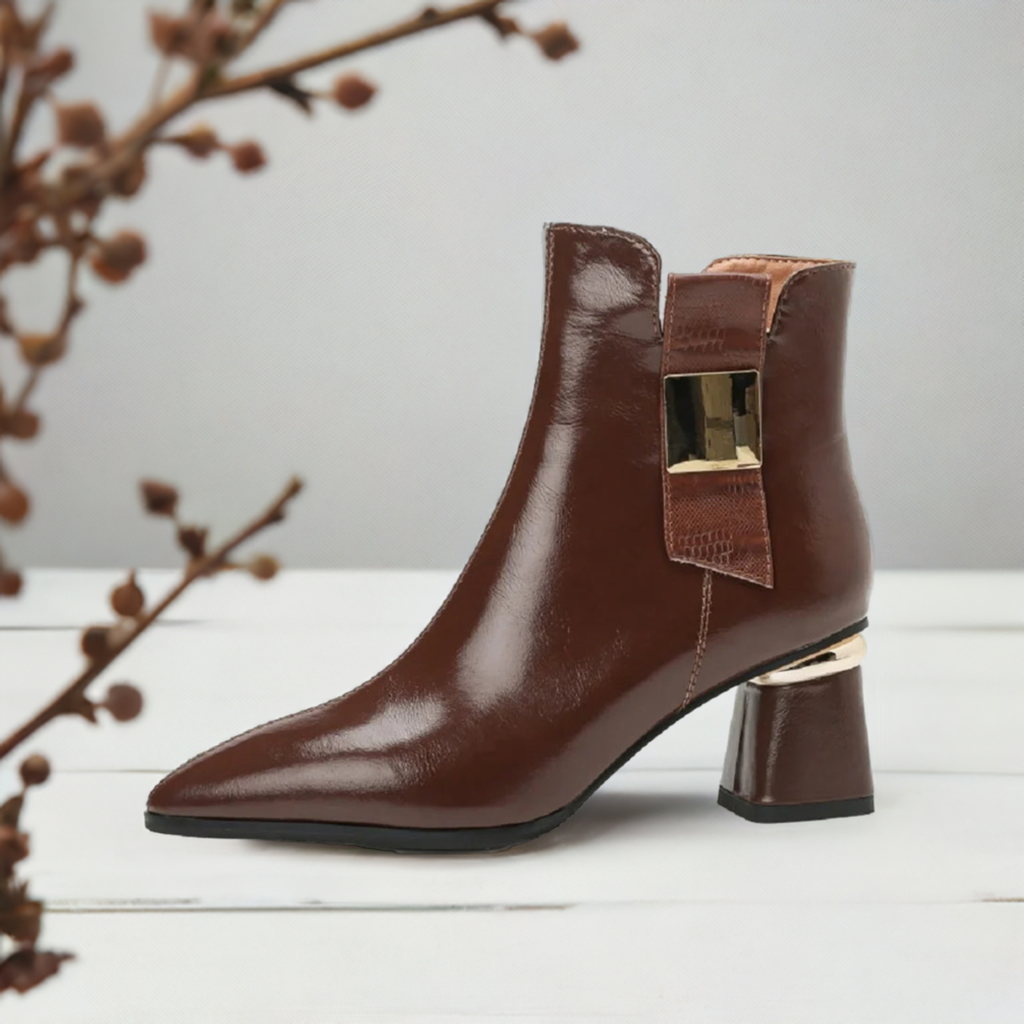 Alternate view: Women's split leather boots