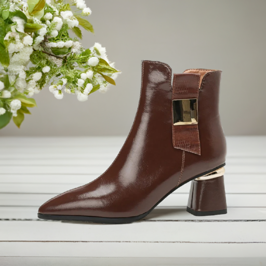 Alternate view: Women's split leather boots