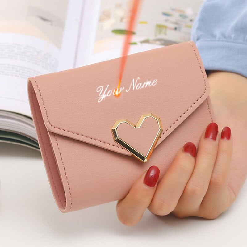 Alternate view: Women's heart-shaped wallet