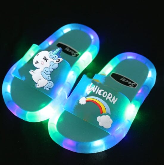 Kids light up slippers