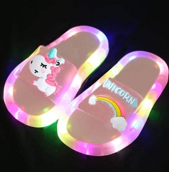 Kids light up slippers