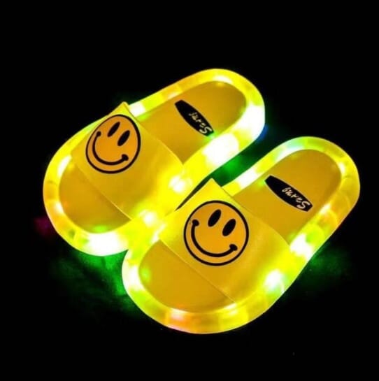 Kids light up slippers