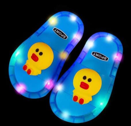 Kids light up slippers