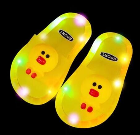 Kids light up slippers