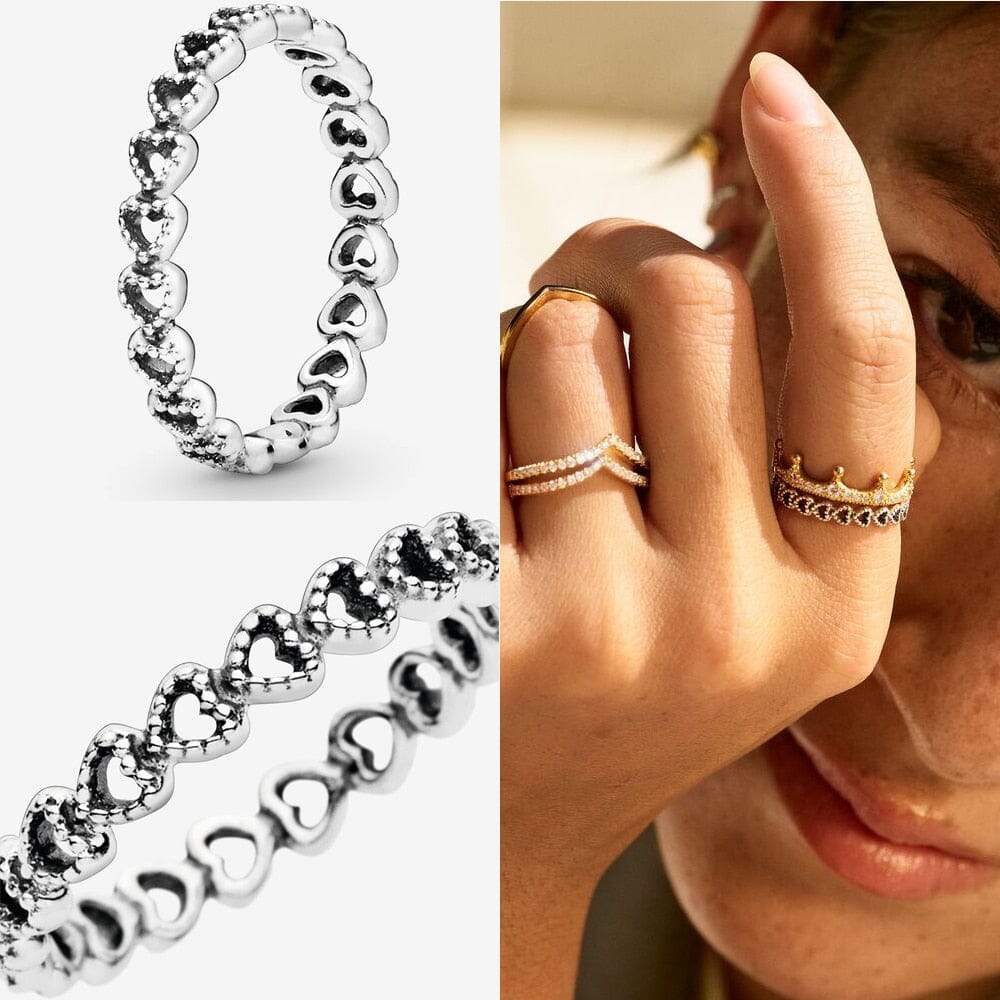 Alternate view: Women's sterling silver ring