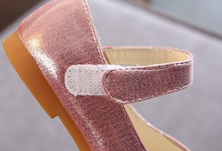 Girls glitter princess shoes
