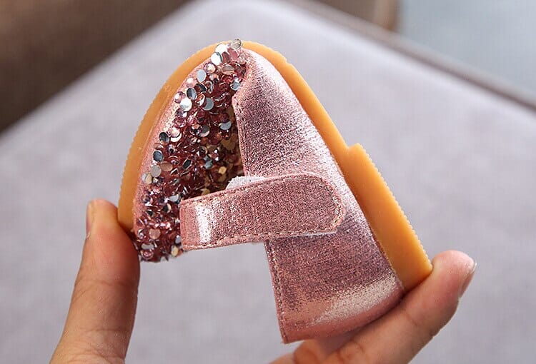 Girls glitter princess shoes