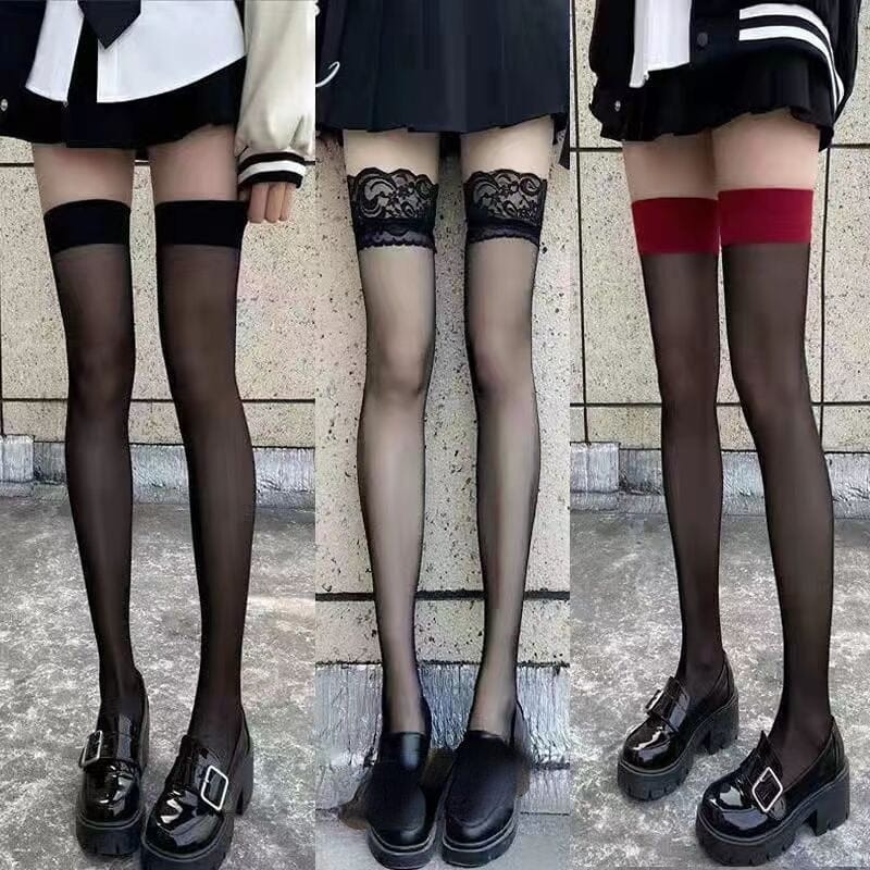 Women's red socks