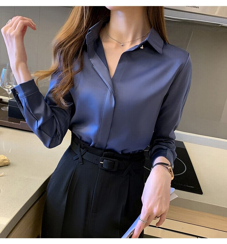 Alternate view: Women's silk shirt