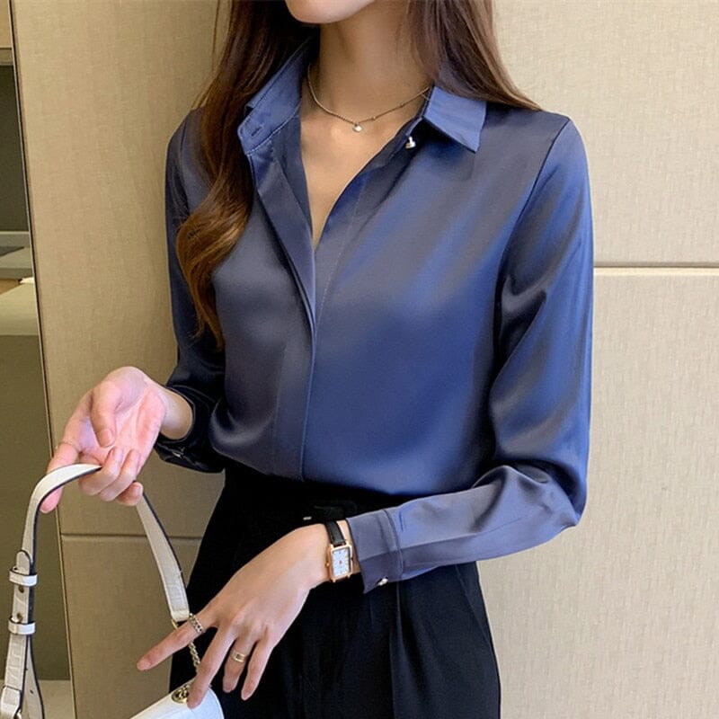 Women's silk shirt