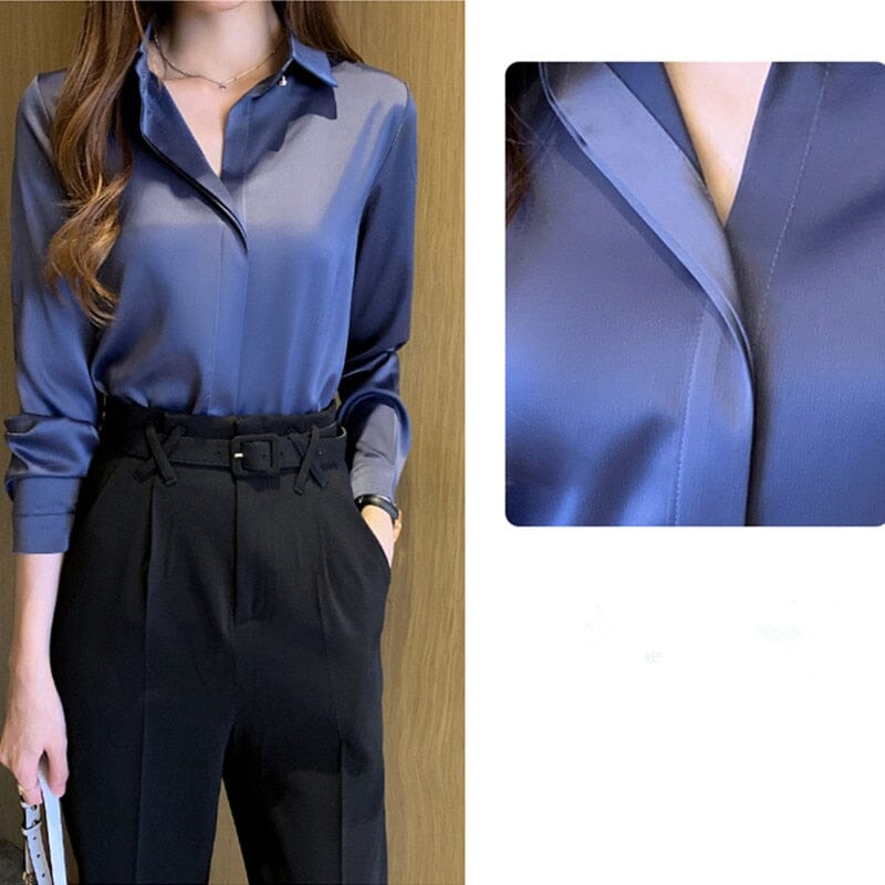 Alternate view: Women's silk shirt