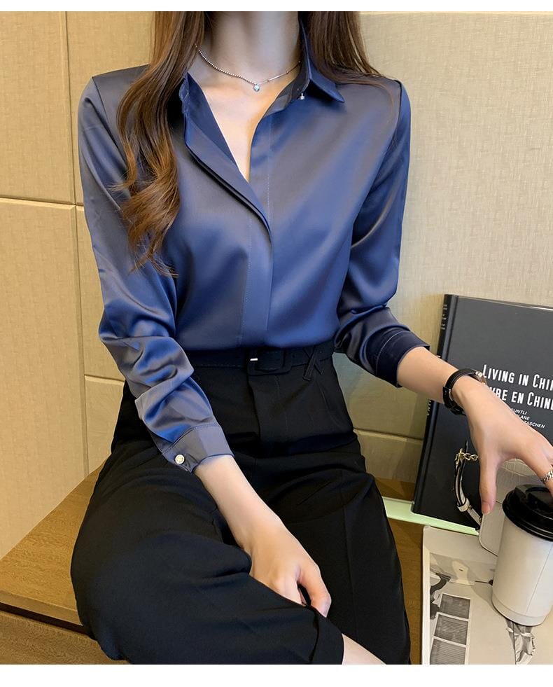 Alternate view: Women's silk shirt