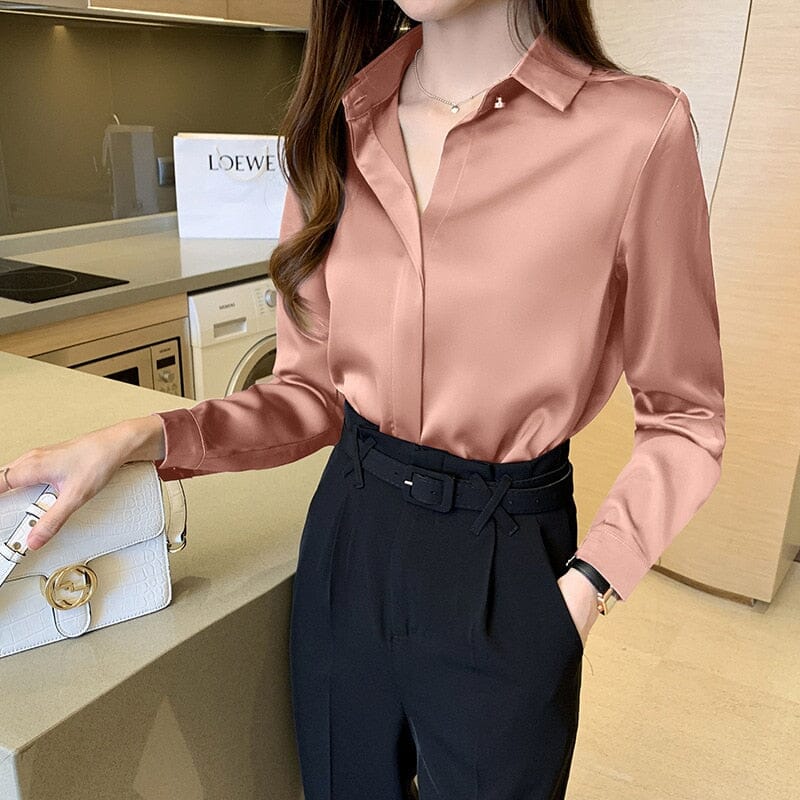 Alternate view: Women's silk shirt