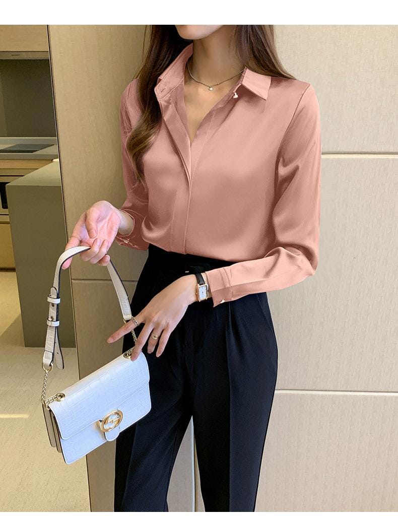 Alternate view: Women's silk shirt