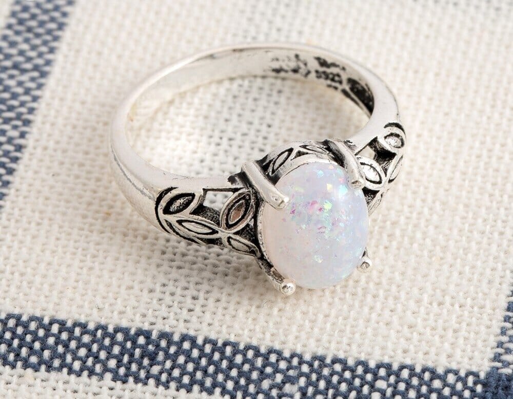 Alternate view: Women's sterling silver ring