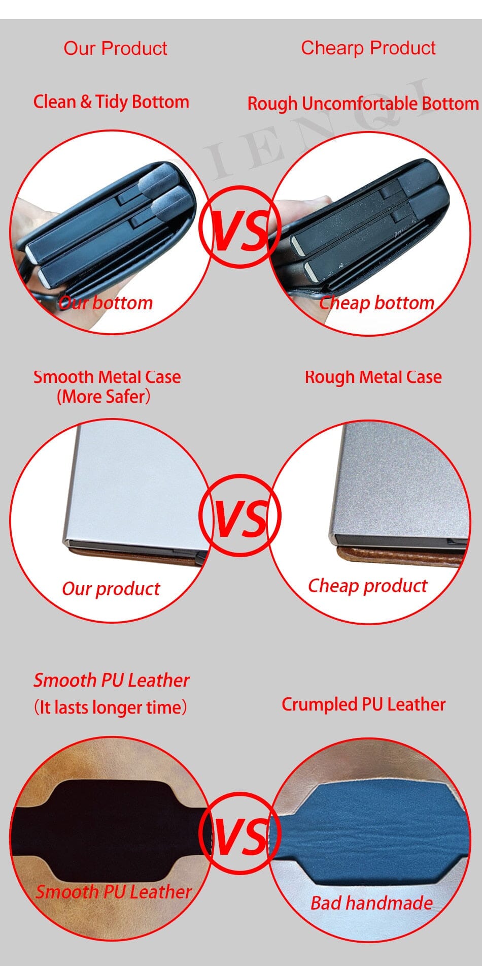 Alternate view: Unisex thin smart wallets