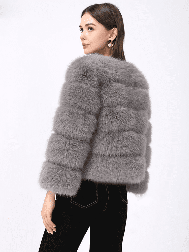 Alternate view: Women's fluffy coat