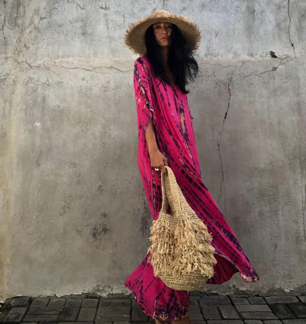 Alternate view: Women's boho beach cover up