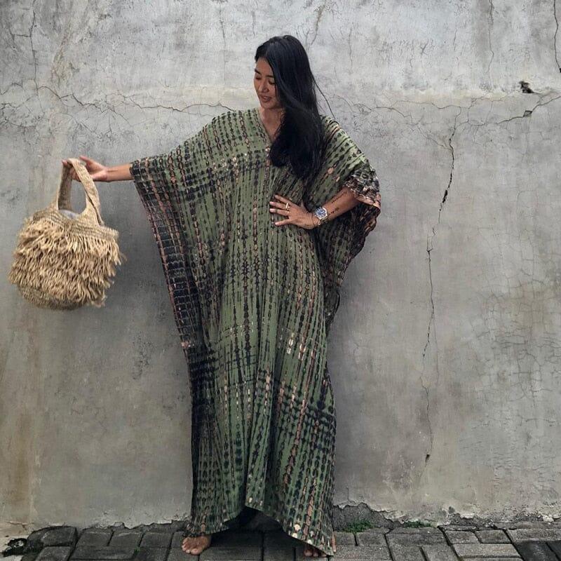 Alternate view: Women's boho beach cover up