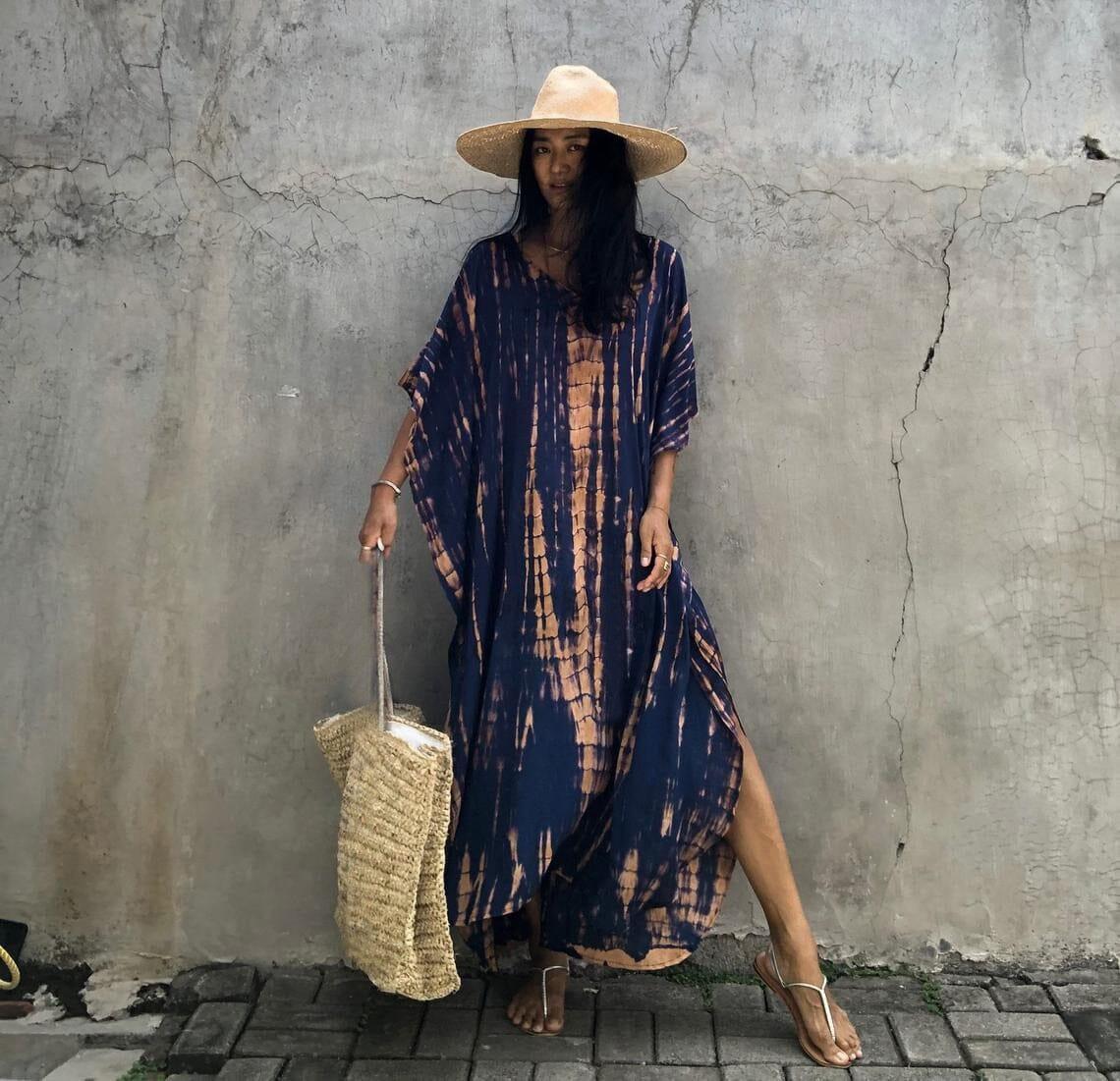 Alternate view: Women's boho beach cover up