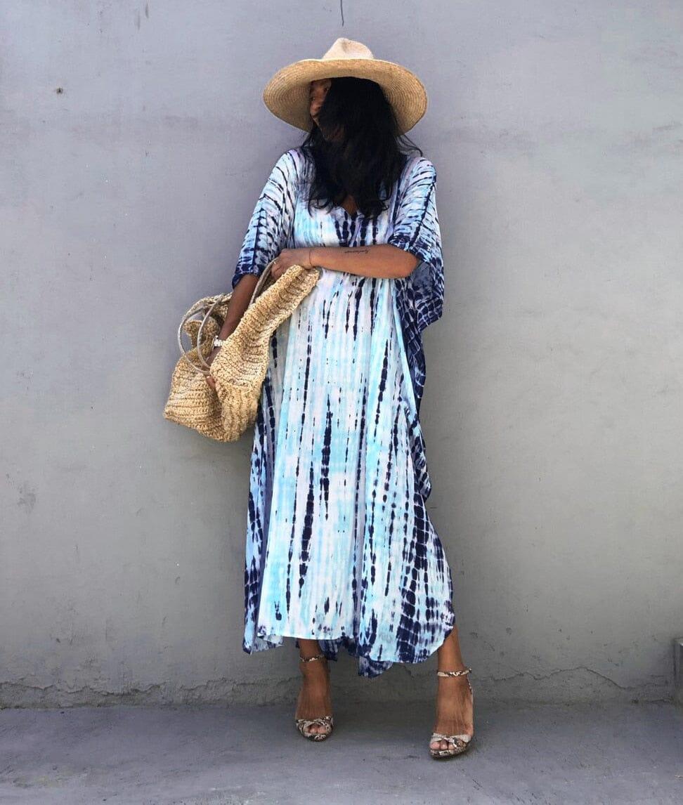 Alternate view: Women's boho beach cover up