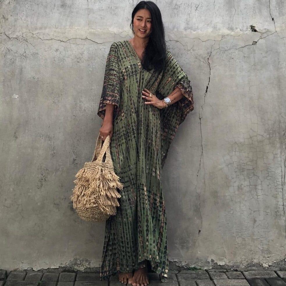Alternate view: Women's boho beach cover up