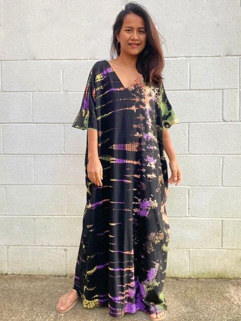 Women's light yellow boho beach cover up