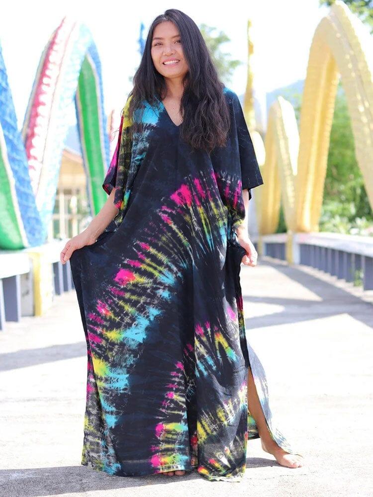 Women's boho beach cover up