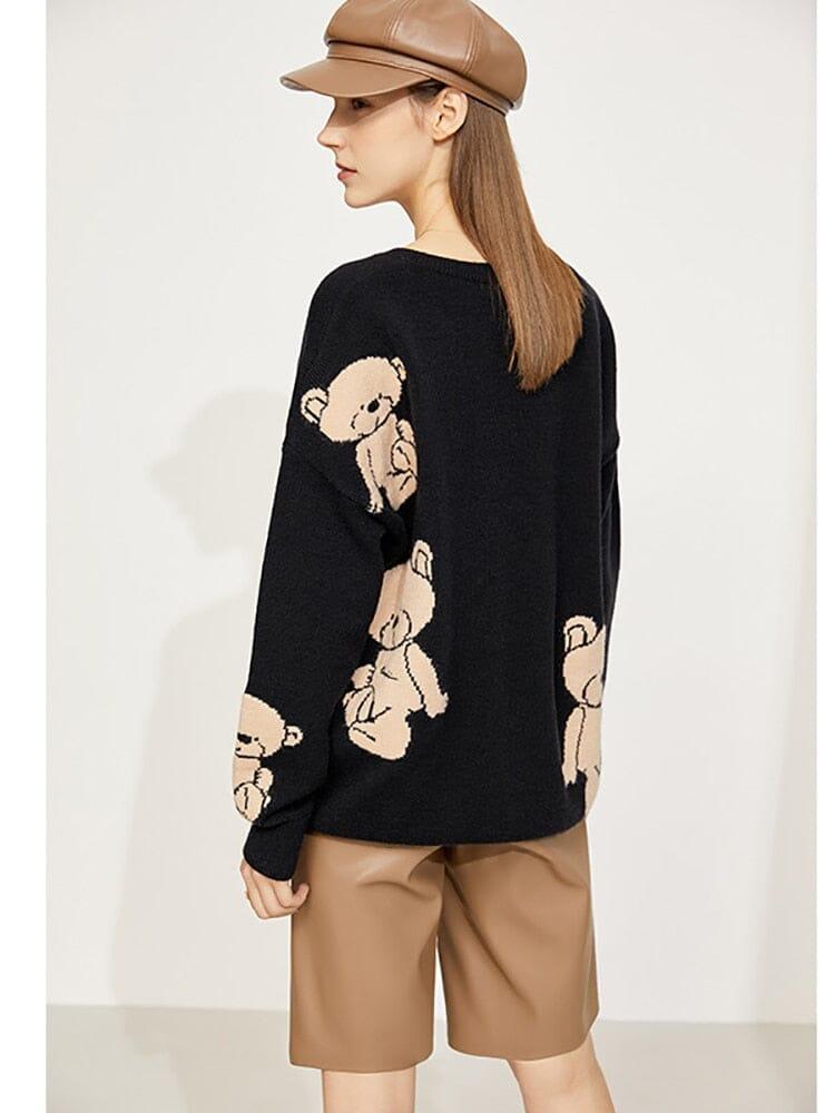 Women's bear sweater