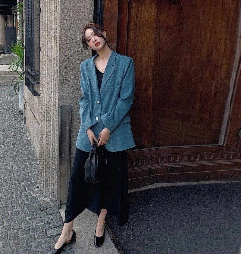 Women's oversize blazer jacket