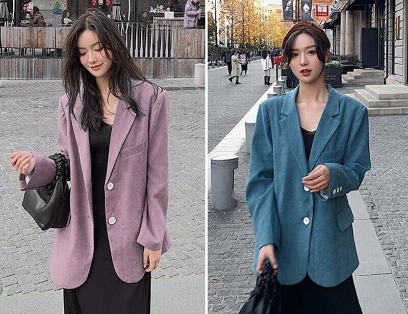 Alternate view: Women's oversize blazer jacket