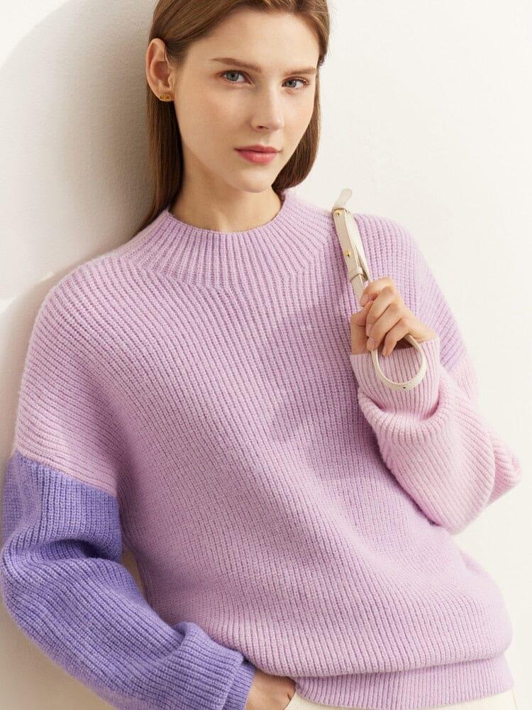 Women's chic pullover sweater