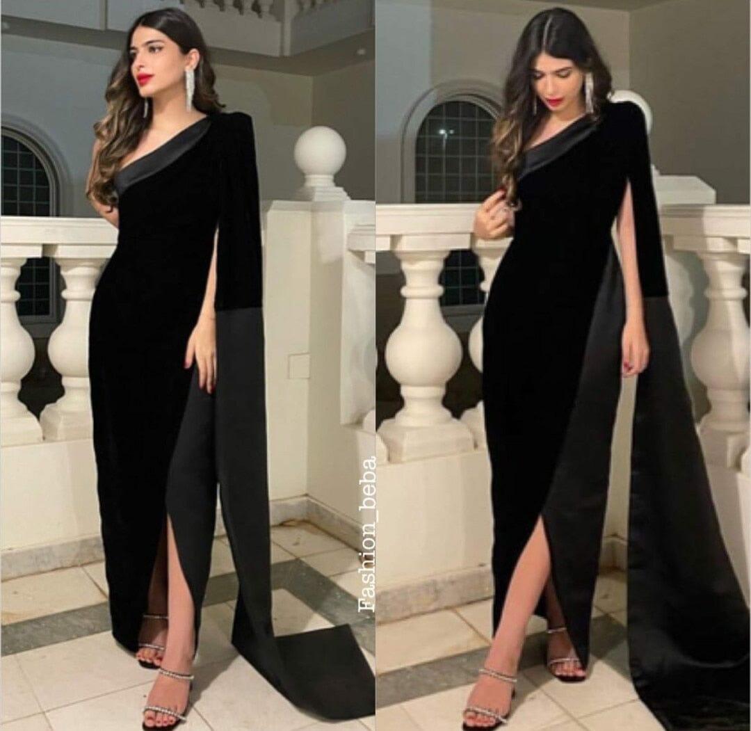 Women's satin mermaid dress