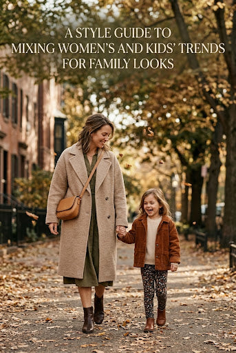 A Style Guide to Mixing Women's and Kids' Trends for Family Looks