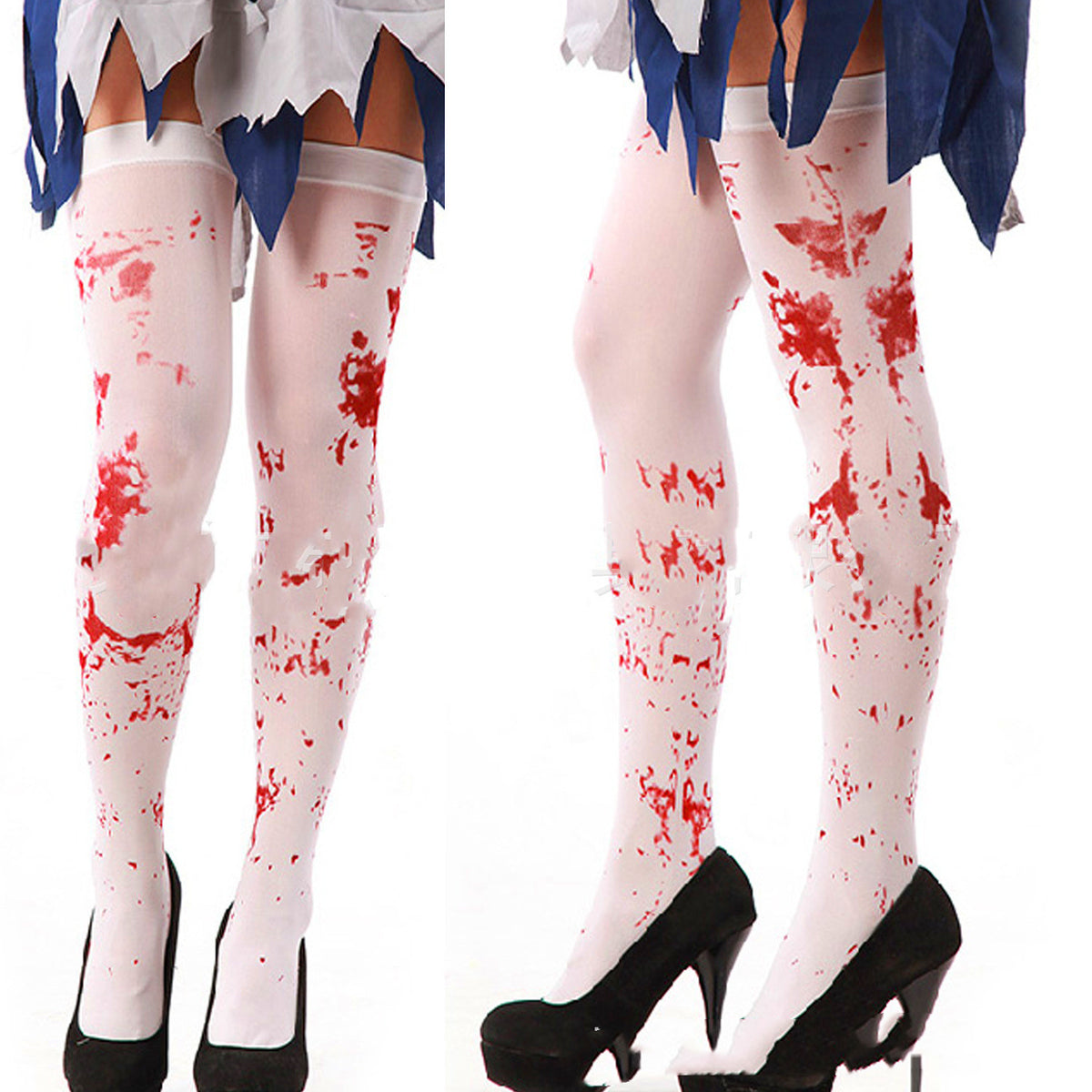 Bloodstain Halloween Socks - view 1