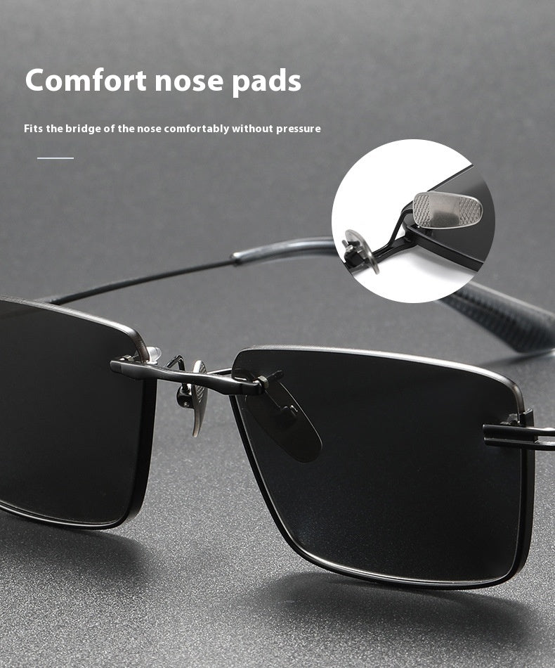 Alternate view: Women's titanium sunglasses