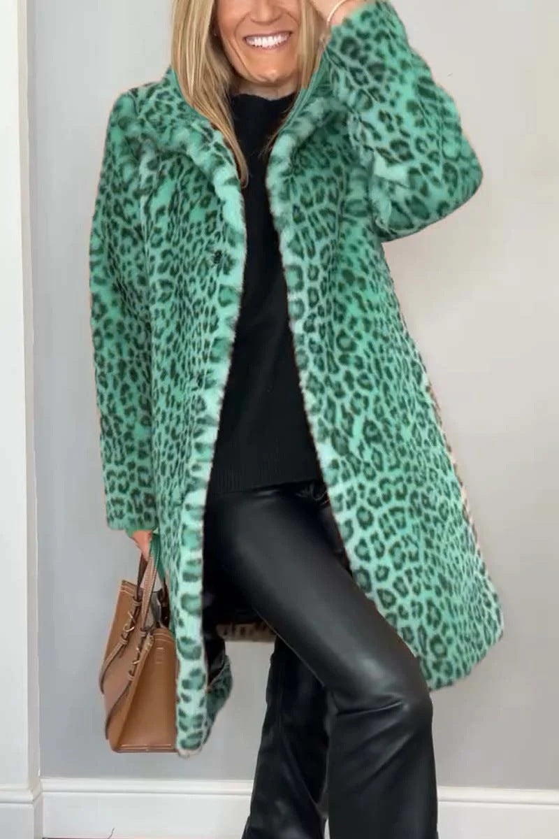Leopard print coat women - view 7