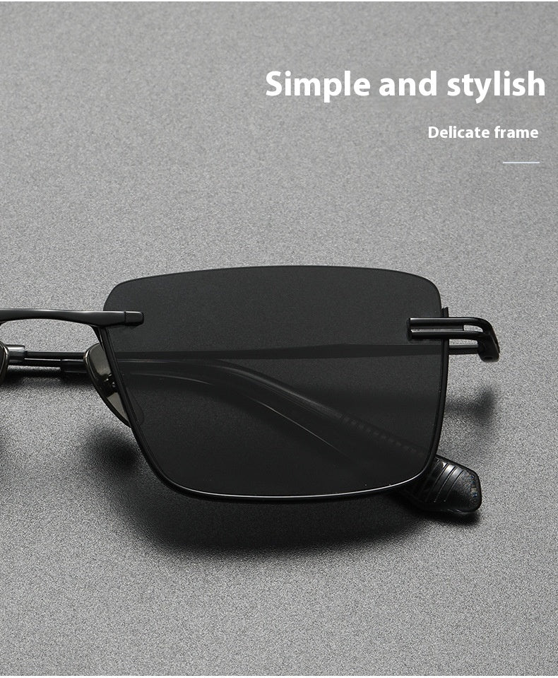 Alternate view: Women's titanium sunglasses