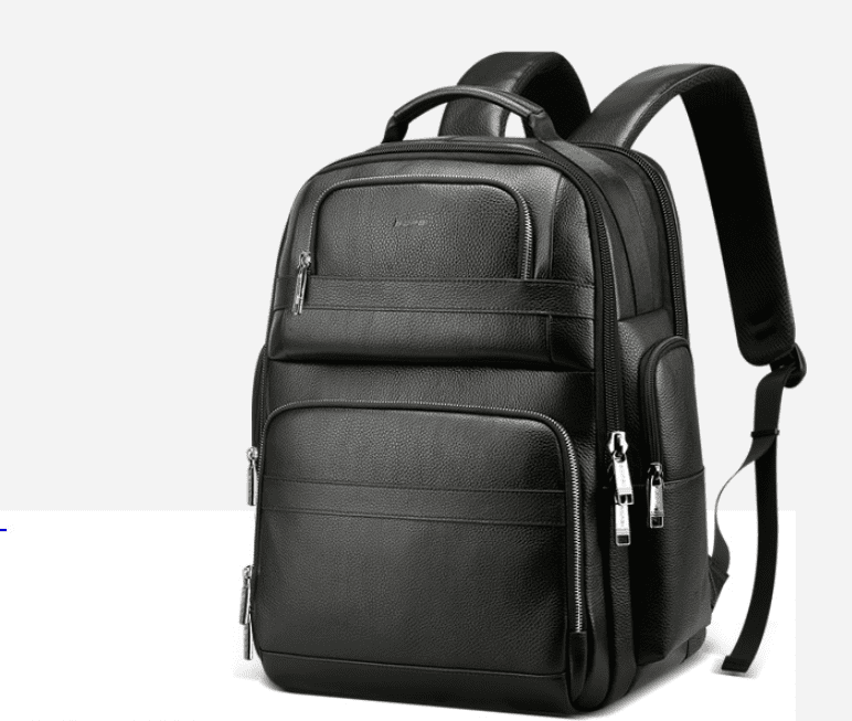 Alternate view: Unisex top grain backpack