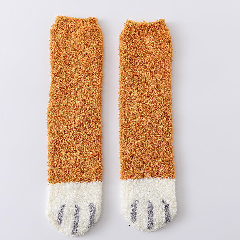Coral Fleece House Socks - view 14
