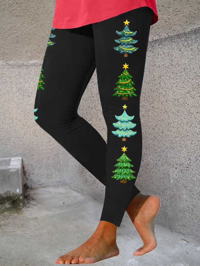 Women's floral print trousers