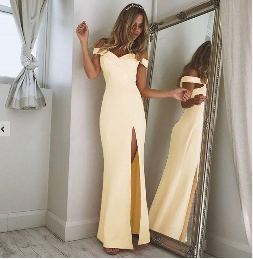 Women's apricot tube top dress