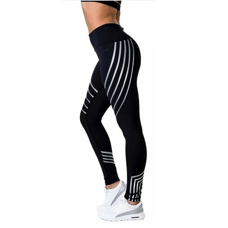 Alternate view: Women's reflective yoga pants