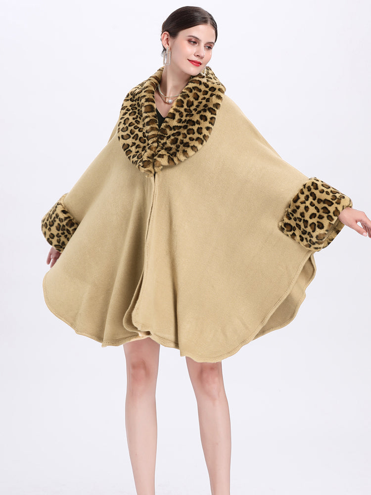 Women's camel cape